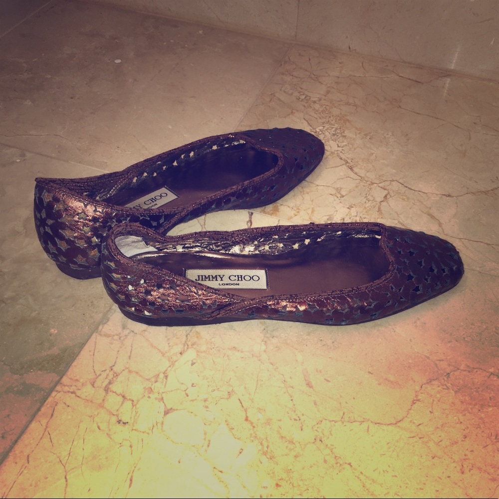 Jimmy Choo ballet flats